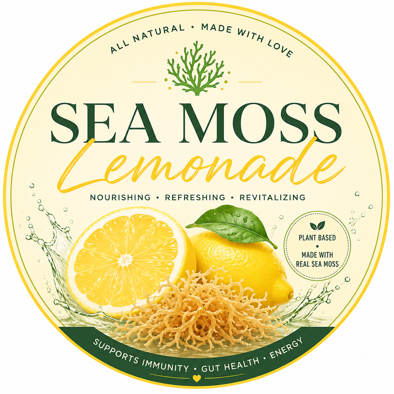 Sea Moss Lemonade